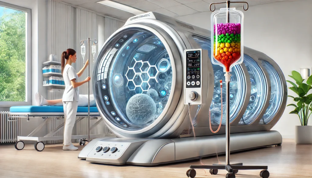 Camera Hiperbarica si Cocktailurile de Vitamine Perfuzate: O Combinatie de Sanatate si Rejuvenare